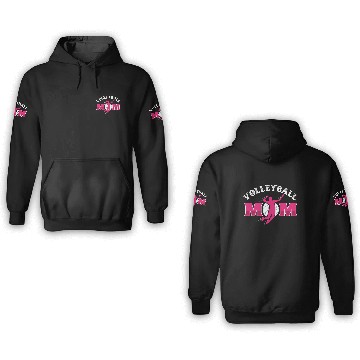 Discover Volleyball Mom 3D Hoodies