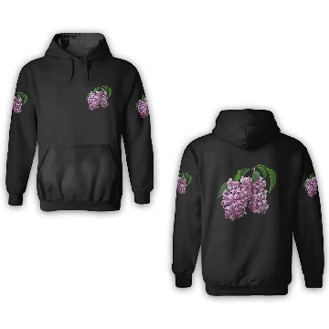 Discover Pink Lilac Duo 3D Hoodies