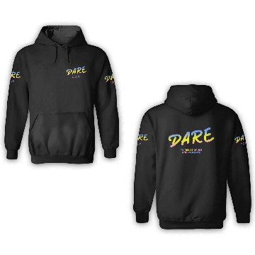 Discover DARE 90s drugs 3D Hoodies