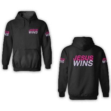 Discover Jesus Wins 3D Hoodies