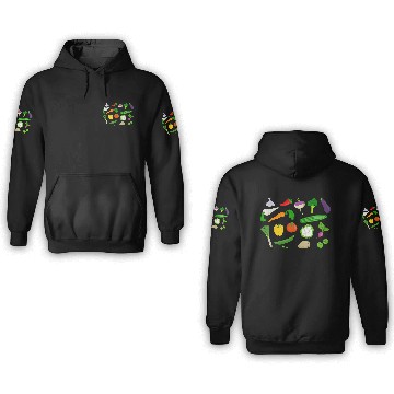 Discover bell pepper 3D Hoodies
