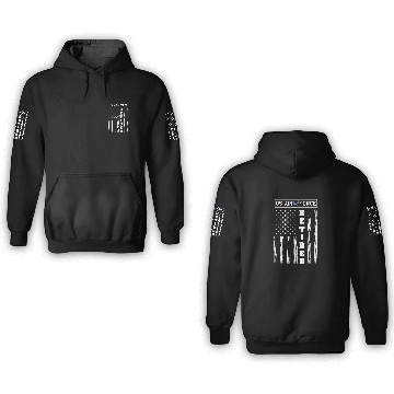 Discover US AIR FORCE Retired - Distressed American Flag 3D Hoodies