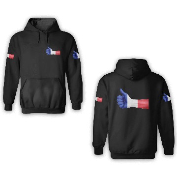 Discover france 3D Hoodies