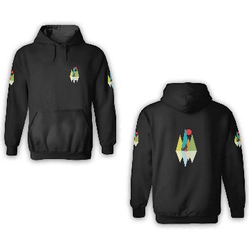 Discover wolf mountain 3D Hoodies