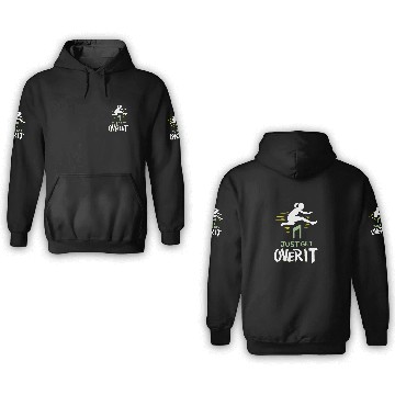 Discover Track and Field Just Get Over It 3D Hoodies