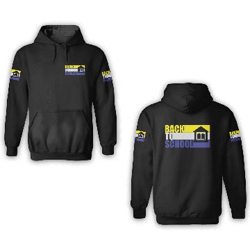 Discover Back To School 3D Hoodies