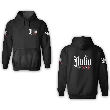 Discover JOHN 3:16 3D Hoodies
