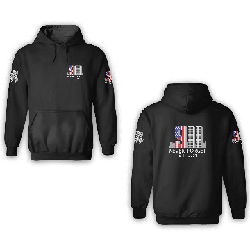 Discover 9/11 never forget 3D Hoodies