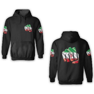 Discover Iran 3D Hoodies
