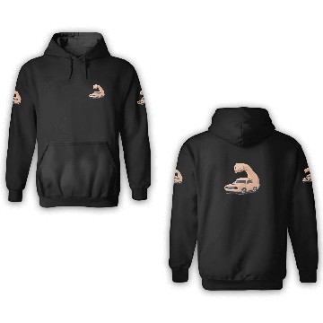 Discover Muscle Car 3D Hoodies