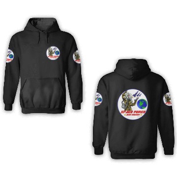 Discover Space Force 3D Hoodies