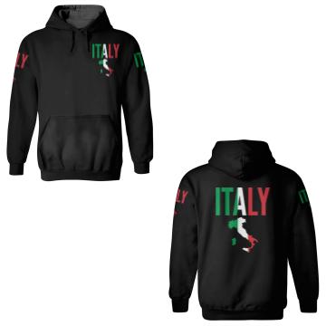 Discover Italian Gift - Italy Map Country 3D Hoodies