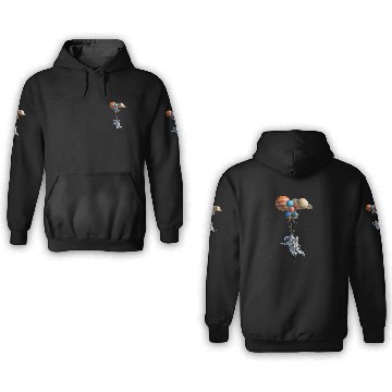 Discover Space Balloons | Space Force 3D Hoodies