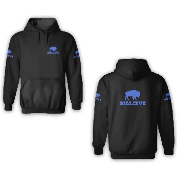 Discover Bills Mafia BillieveShirt - Buffalo Football 3D Hoodies