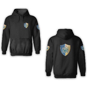 Discover Jalisco Flag Shield 3D Hoodies