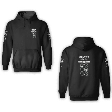 Discover Pilot Technology 3D Hoodies