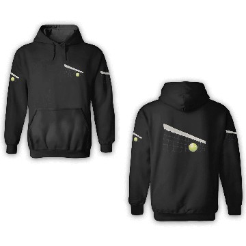 Discover Tennis,Tennis Player 3D Hoodies
