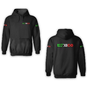 Discover Mexico Mexican Flag 3D Hoodies