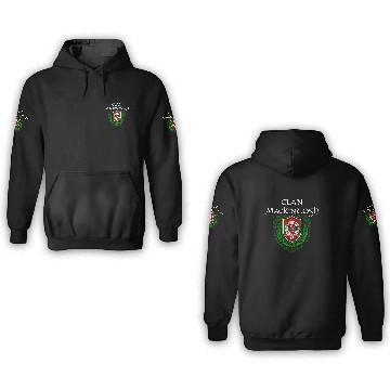 Discover Mackintosh Surname Scottish Clan Tartan Crest 3D Hoodies