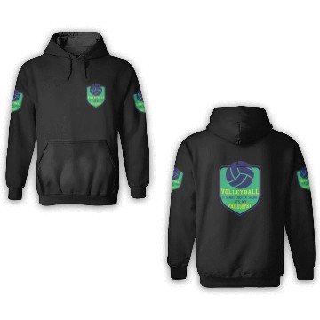 Discover Volleyball it's my Philosophy 3D Hoodies