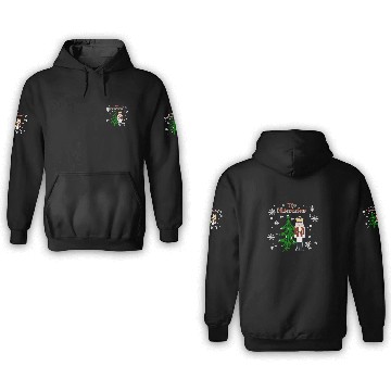 Discover The Nutcracker Christmas Tree 3D Hoodies