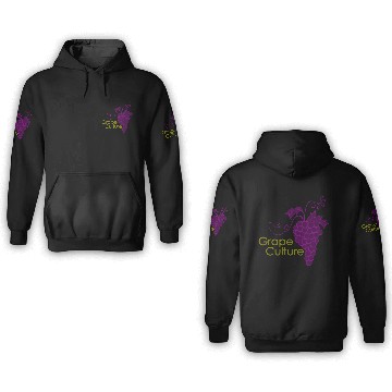 Discover Grape Culture 3D Hoodies