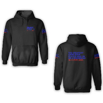 Discover THE GREATEST GAME EVER PLAYED WAS ON A WEDNESDAY 3D Hoodies