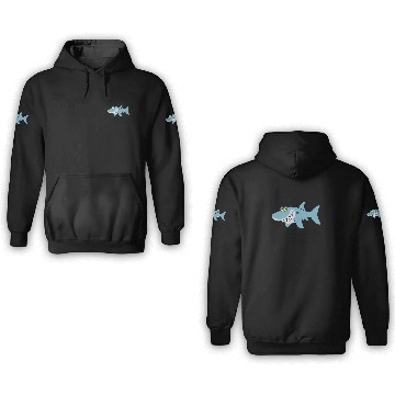 Discover Shark Attack 3D Hoodies