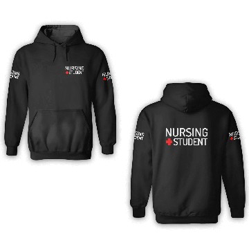 Discover Nursing student 3D Hoodies