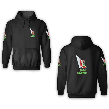 Discover Hail Santa 3D Hoodies