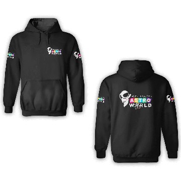 Discover Astro World2 3D Hoodies