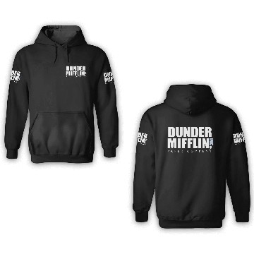 Discover Dunder Mifflin 3D Hoodies