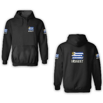 Discover World Championship Uruguay 3D Hoodies