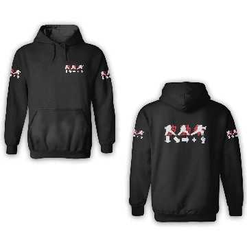 Discover Hadouken Ryu Street Fighter 1 3D Hoodies