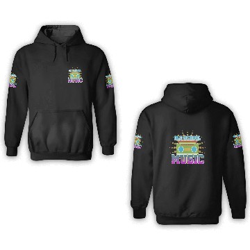 Discover Old School Music 3D Hoodies