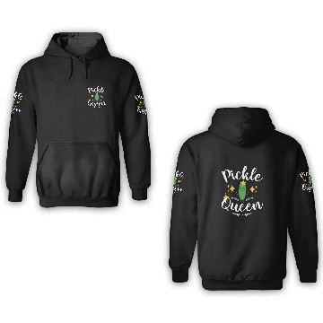 Discover Pickle Queen 3D Hoodies