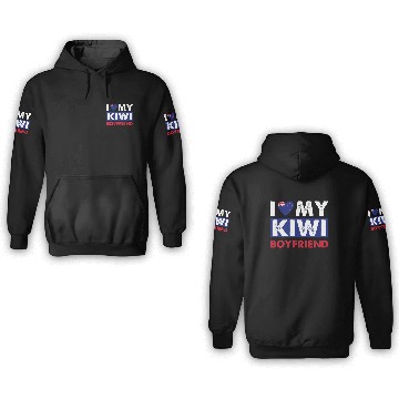 Discover Kiwi Boyfriend Love 3D Hoodies