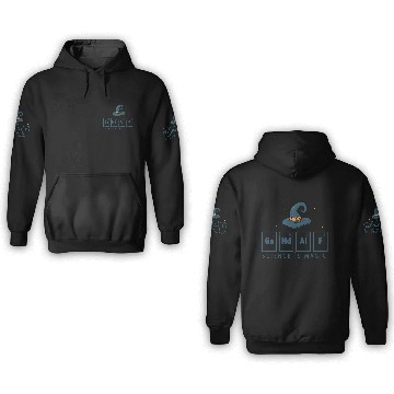 Discover Science is magic. Gandalf. Gift idea. 3D Hoodies