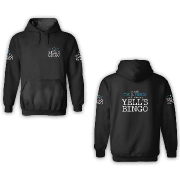 Discover Bingo Winner Yell's Bingo Bingo Winning Card 3D Hoodies