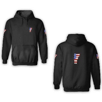 Discover Vermont USA State Flag Pride Gift 3D Hoodies