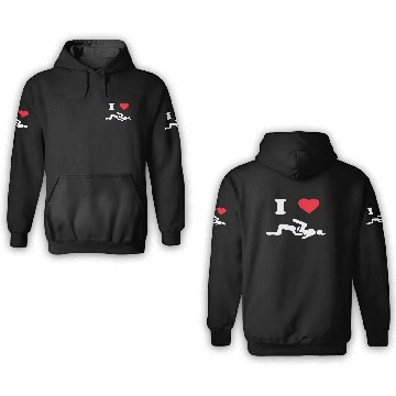 Discover I LOVE SUSHI 3D Hoodies