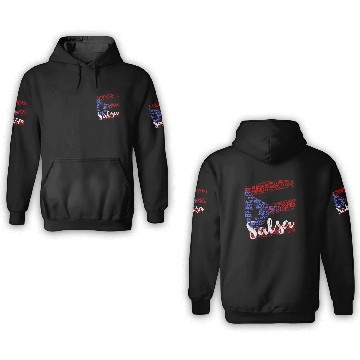 Discover Salsa de Puerto Rico 3D Hoodies