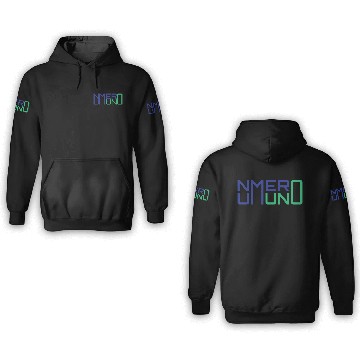 Discover Numero Uno slogan 3D Hoodies