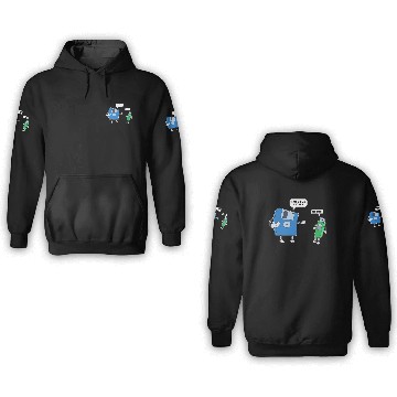 Discover Computer Engineering Father & Son Floppy Disk Gift 3D Hoodies