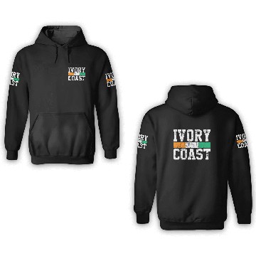 Discover Ivory Coast 3D Hoodies