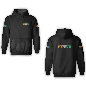 Discover Ivory Coast 3D Hoodies