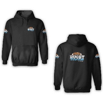 Discover Rugby Sport 3D Hoodies