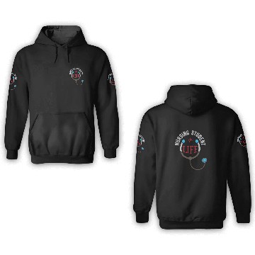 Discover Nursing Student Life print | Male Gift 3D Hoodies Health