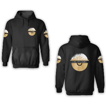 Discover Los Angeles Music 3D Hoodies