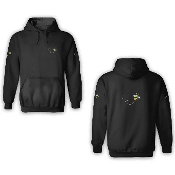 Discover Honey Bee Fly 3D Hoodies